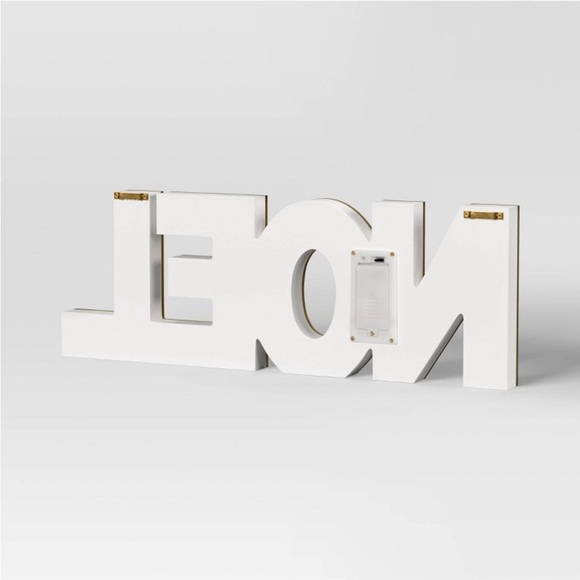 Lit LED 'Noel' Christmas Tabletop Sign - Wondershopтм - Picture 4 of 5